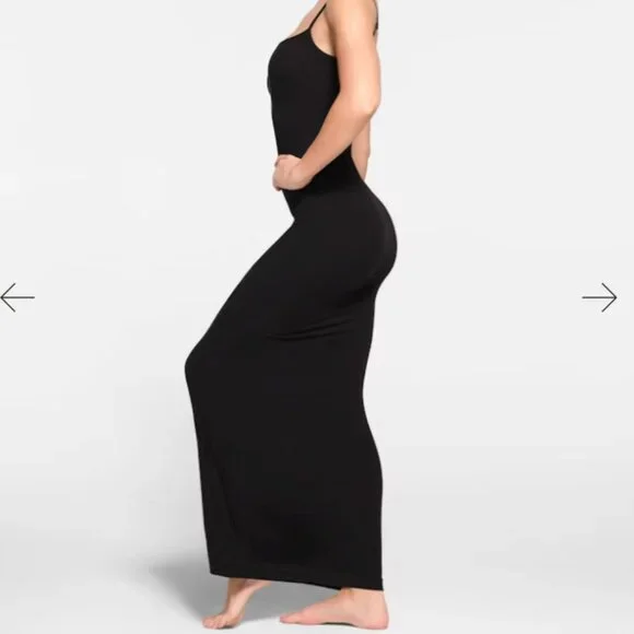 knee length dresses for ladies SLIP DRESS main image 0